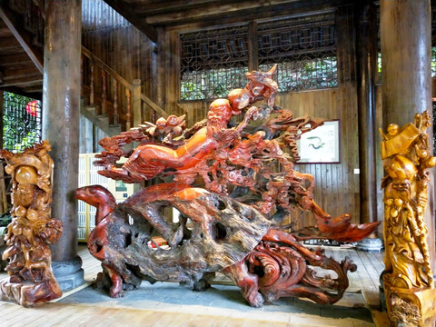 根雕藝術(shù)品