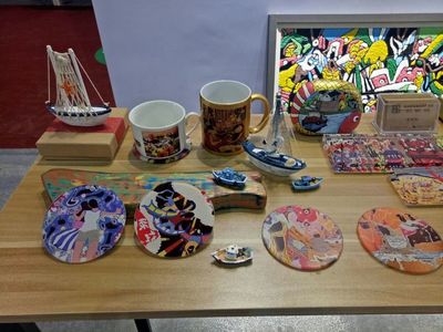 藤壺文化創(chuàng)意漁民畫(huà)衍生品