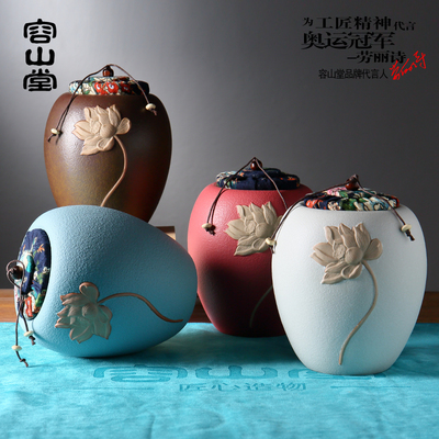 去朋友公司喝茶,被他茶葉罐驚呆了,這樣的茶葉罐簡直就是藝術品