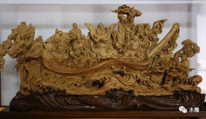 動(dòng)態(tài)十足的木雕八仙過海,開臉也是各顯神韻~_文化_網(wǎng)